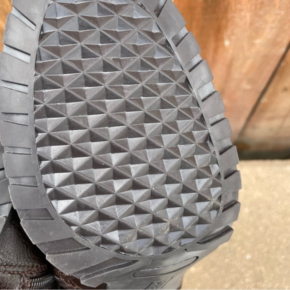 AEROSOLES Women’s Paisley Brown Heel Mule Almond Toe Side Zipper Size 7.5 - Picture 12 of 13